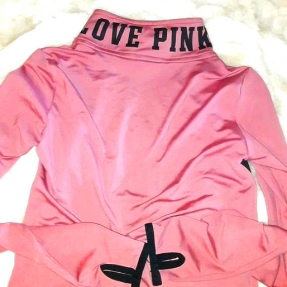 PINK Victoria's Secret Tops - Victoria Secret Half Zip Active Top